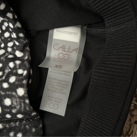 NWT CALIA Women's Essentials Cinch Front Bra - Picture 5 of 7